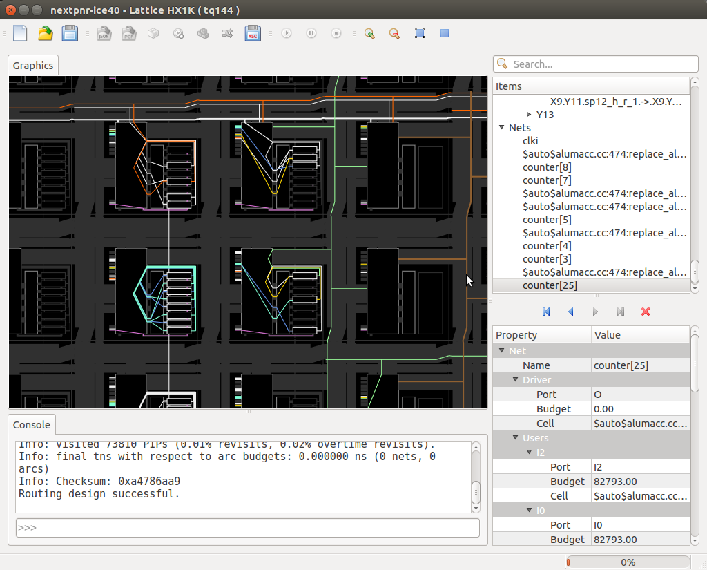 NextPnR GUI